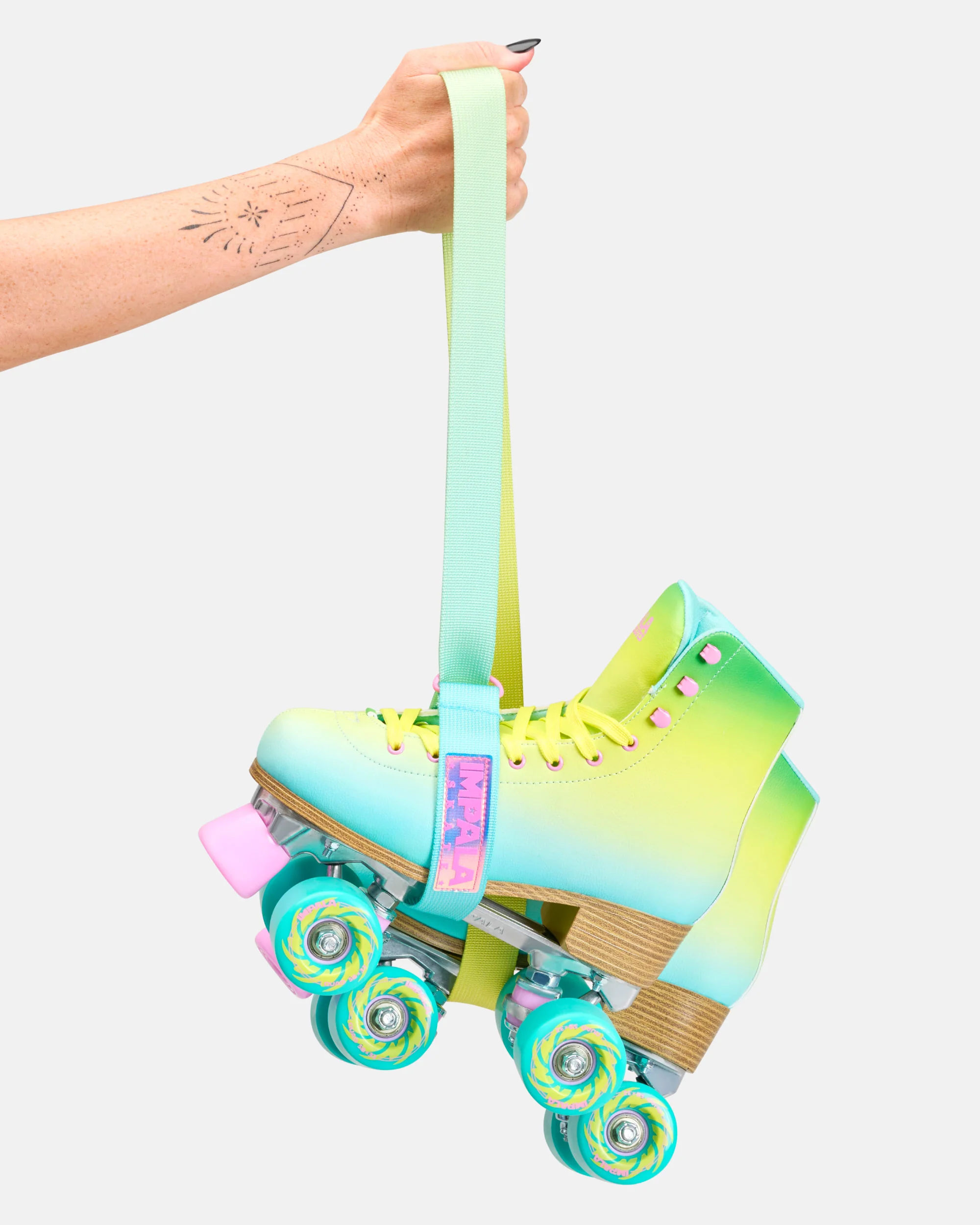 Impala Skate Strap - Lime Spritzer - Image 2