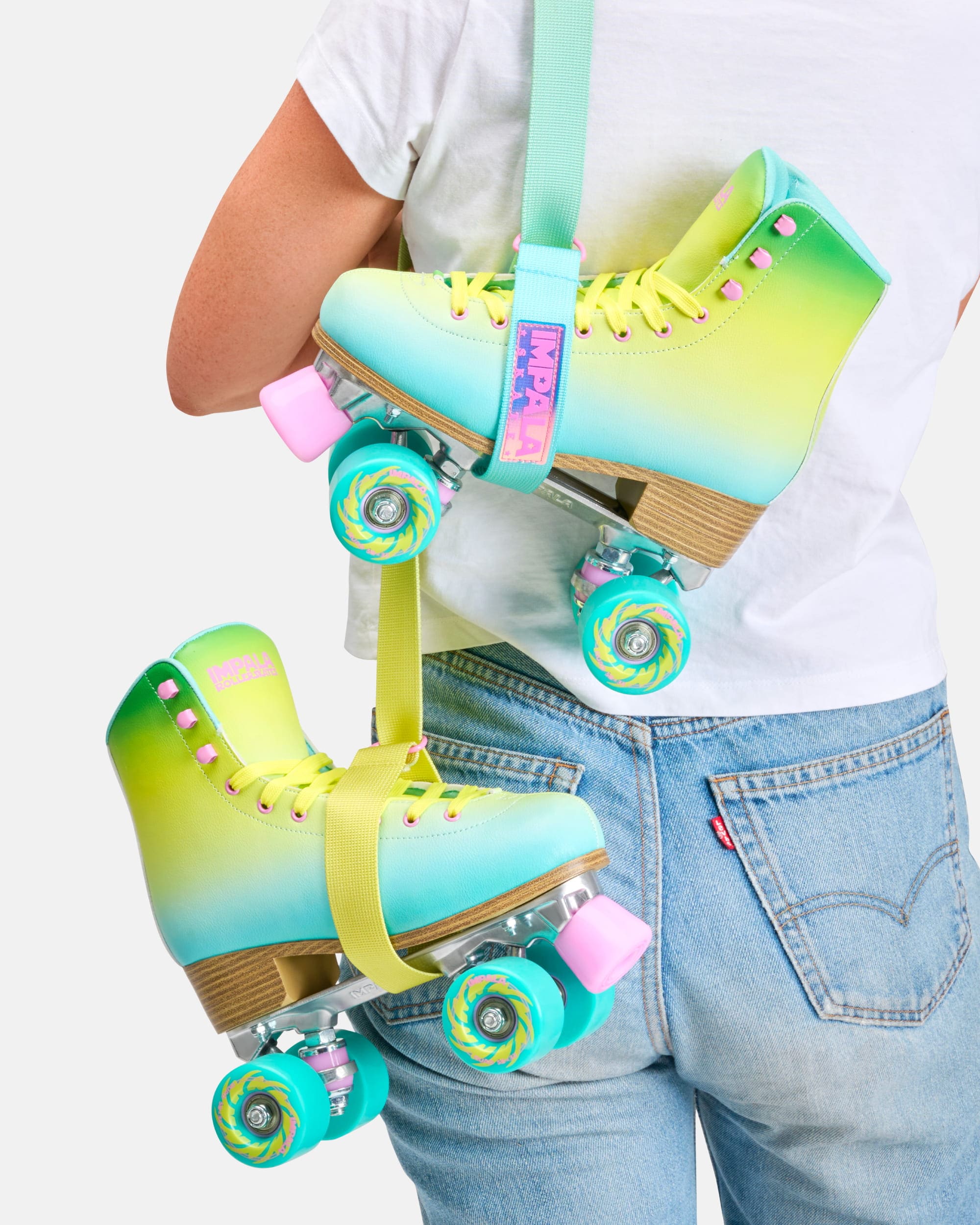 Impala Skate Strap - Lime Spritzer - Image 3